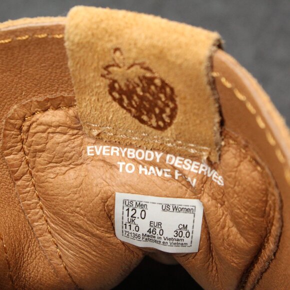 VANS X JOE FRESH GOODS SK8 HI Reissue JFG Camel Platform Shoes Mens Size 12 - Picture 12 of 12